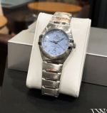 Omega 5th Constelllation 29mm Quartz/Mechanical Movement Stainless Steel 904l Factory Light Blue Watch